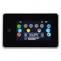 Exclusiv 301 Weiß Marmor - Verkleidung Schwarz