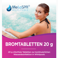 Bromtabletten 20 g MeLoSPA, 1kg