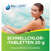 Schnellchlortabletten 20 g MeLoSPA