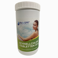 Schnellchlortabletten 20 g MeLoSPA