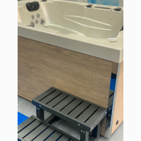 Whirlpool Treppe Exklusiv Grau